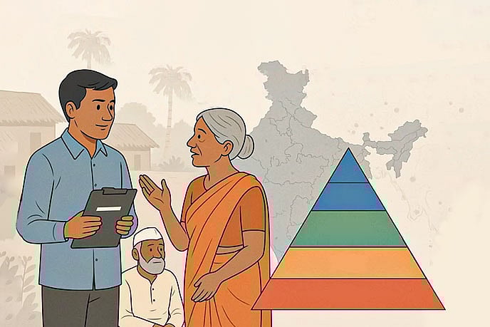 নরেন্দ্র মোদির বিজেপি এতকালের আদর্শ ও নীতি পাশে সরিয়ে জাতগণনার ঘোষণা দিয়েছে।