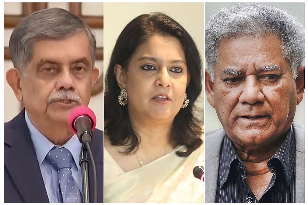 শিক্ষা উপদেষ্টা অধ্যাপক সি আর আবরার; পরিবেশ, বন ও জলবায়ু পরিবর্তন মন্ত্রণালয় এবং পানিসম্পদ মন্ত্রণালয়ের উপদেষ্টা সৈয়দা রিজওয়ানা হাসান এবং নৌপরিবহন ও শ্রম ও কর্মসংস্থান মন্ত্রণালয়ের উপদেষ্টা ব্রিগেডিয়ার জেনারেল (অব.) এম সাখাওয়াত হোসেন