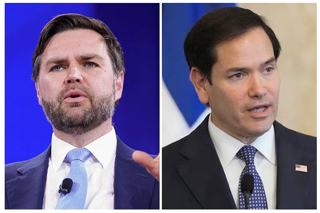 মার্কিন ভাইস প্রেসিডেন্ট জেডি ভ্যান্স ও মার্কিন পররাষ্ট্রমন্ত্রী মার্কো রুবিও