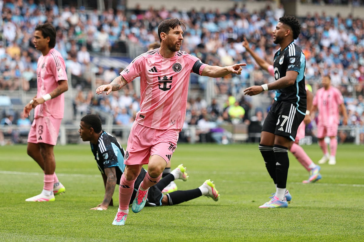 ম্যাচে মায়ামির একমাত্র গোলটি লিওনেল মেসির।