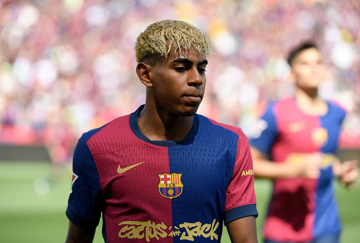 বার্সেলোনা ফরোয়ার্ড লামিনে ইয়ামাল।