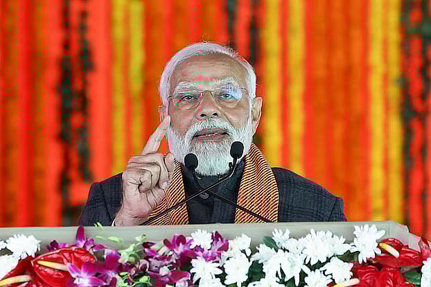 ভারতের প্রধানমন্ত্রী নরেন্দ্র মোদি