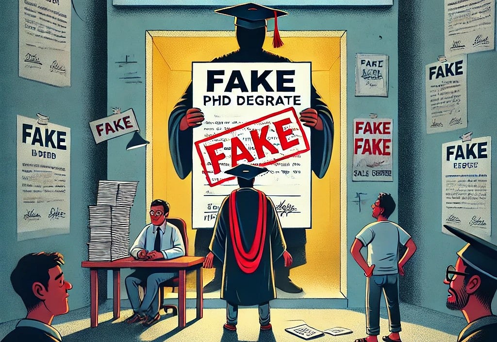 ভুয়া পিএইচডি ডিগ্রি অনেক ক্ষেত্রেই নিয়ে থাকেন সরকারি কর্মকর্তারা