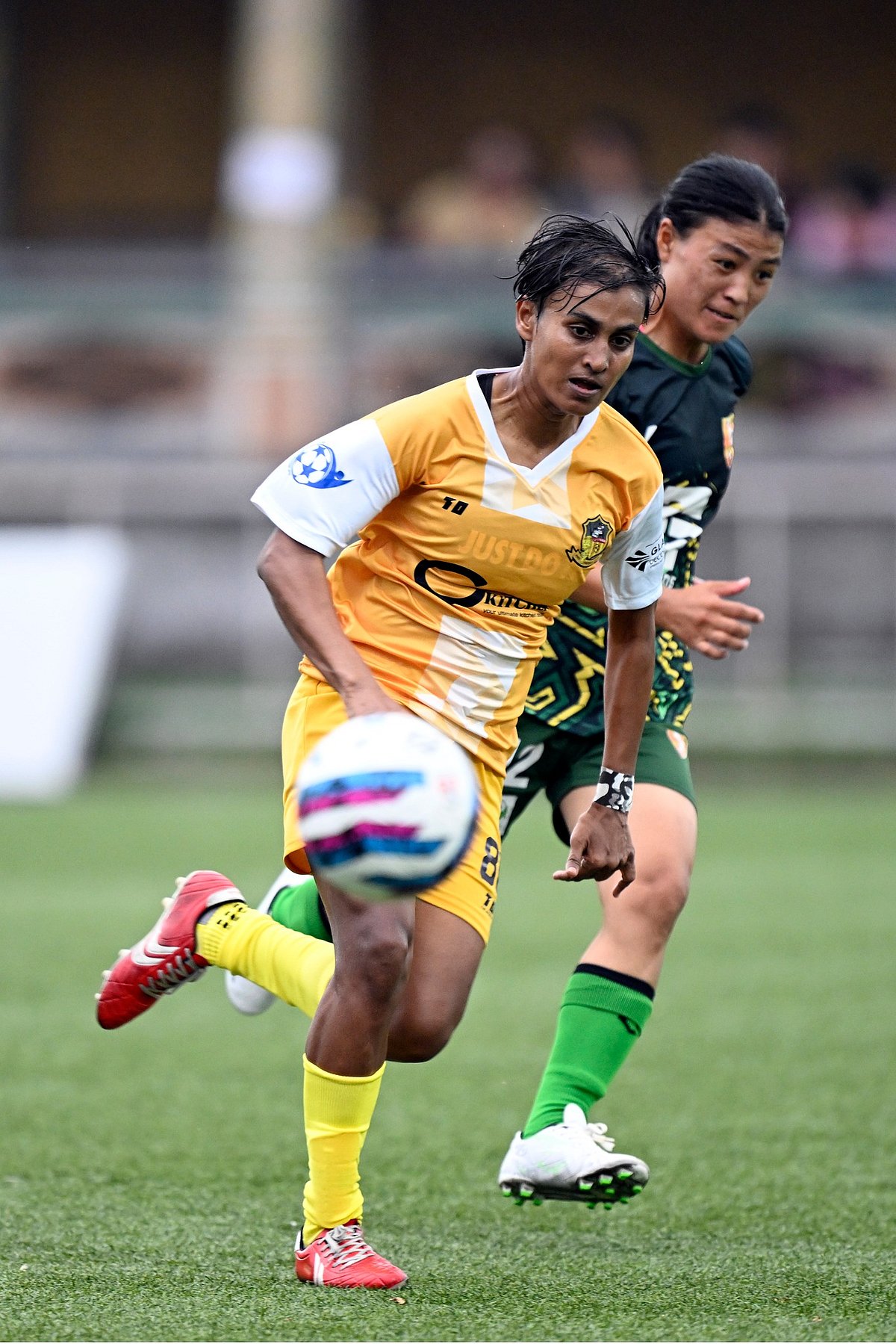 দলের পক্ষে সর্বোচ্চ গোল করেছেন সাবিনা খাতুন।