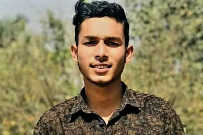 নিহত কলেজছাত্র মনির চৌধুরী