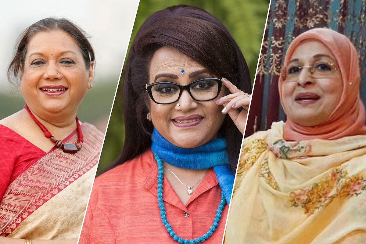 কবরী, ববিতা ও শাবানা