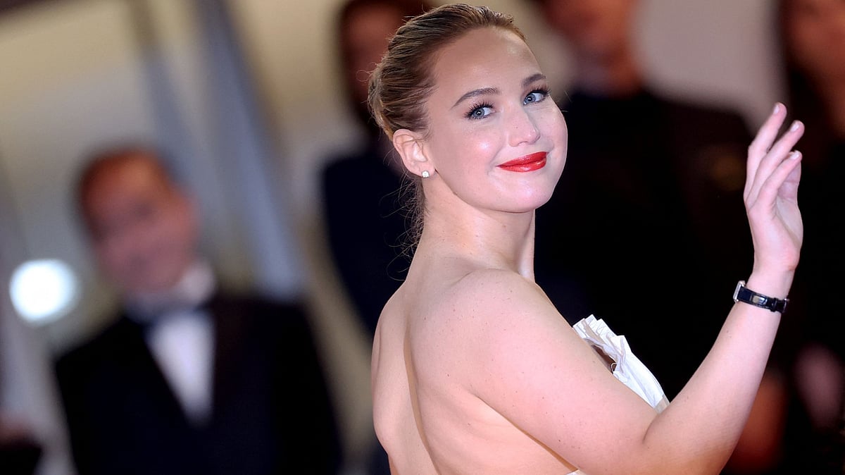 কানে জেনিফার লরেন্স। এএফপি