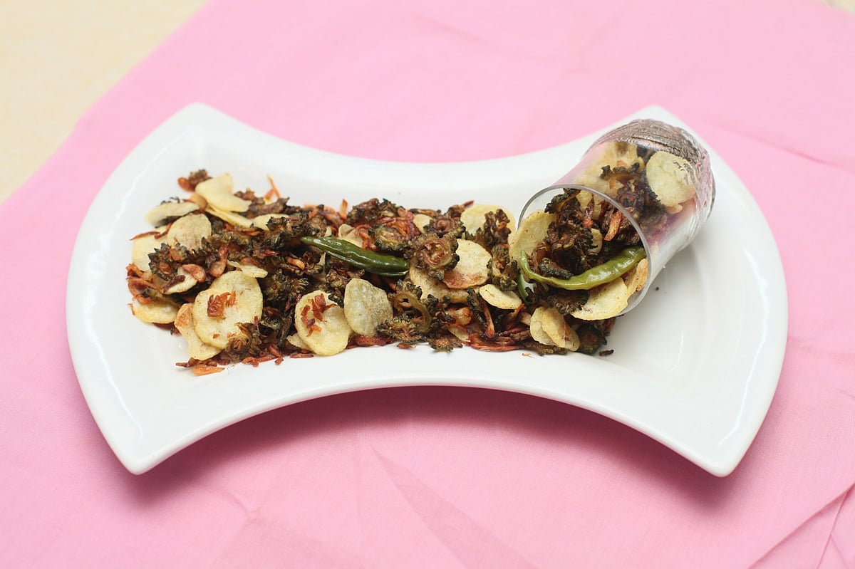 মুচমুচে করলা ভাজি