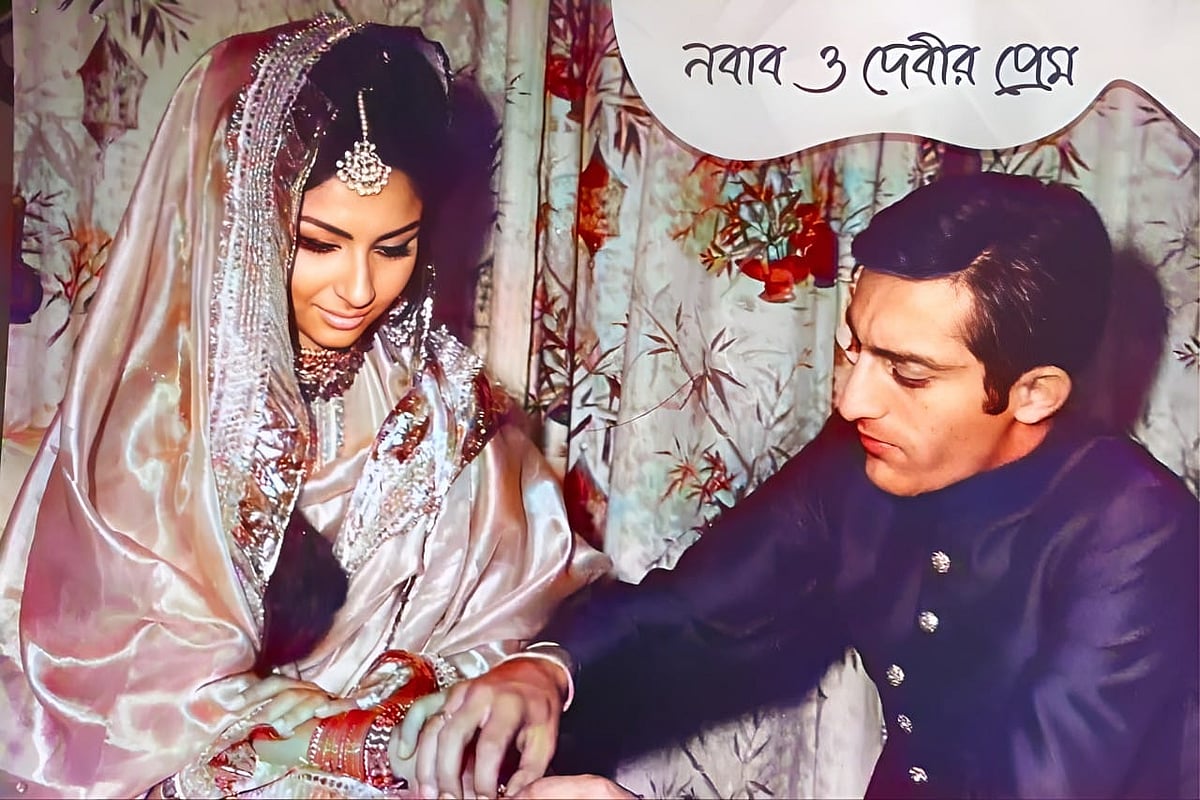 প্রেমের পরিণতি বিয়ে। নবাব মনসুর আলী খান পতৌদি ও শর্মিলা ঠাকুর