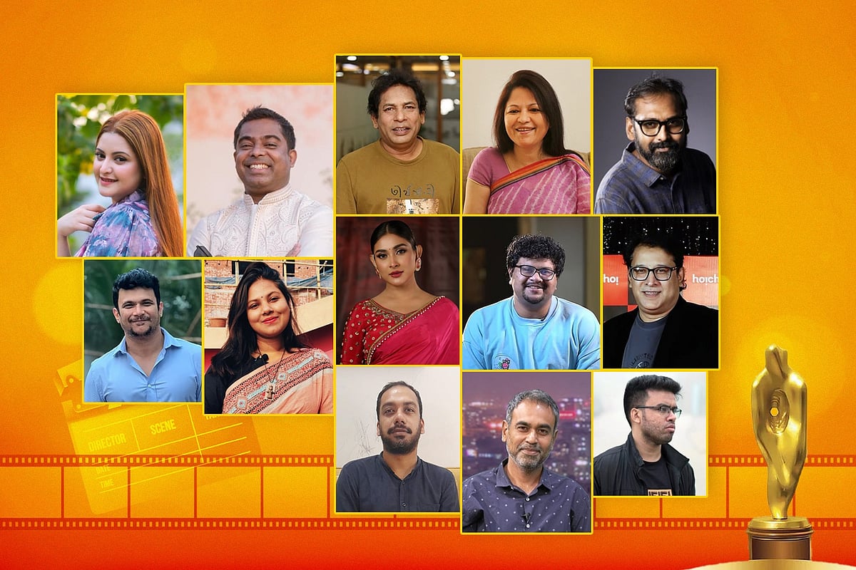 মেরিল-প্রথম আলো সমালোচক পুরস্কার ২০২৪-এর মনোনয়নপ্রাপ্ত শিল্পীরা। কোলাজ