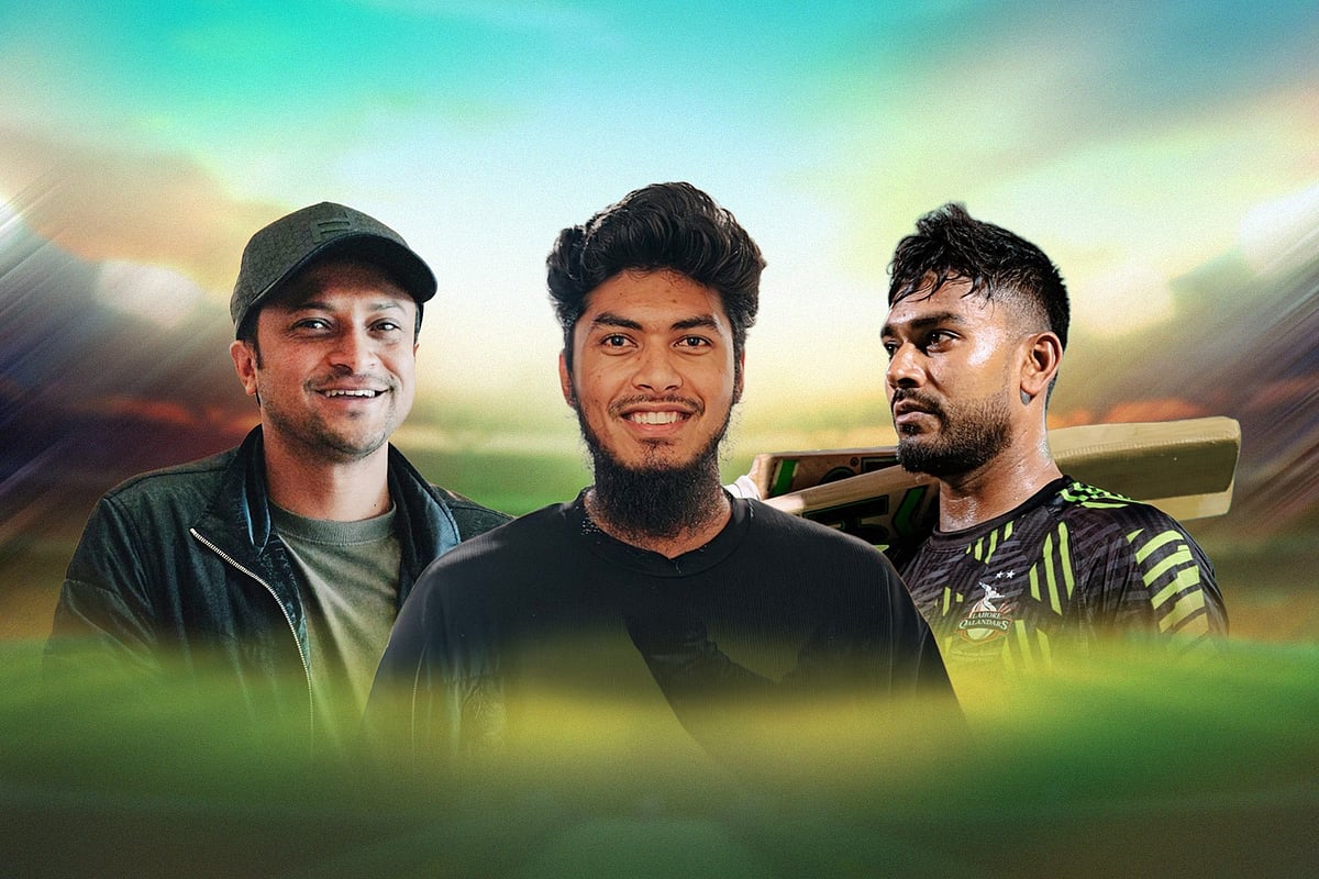 লাহোরের একাদশে দেখা যেতে পারে সাকিব, রিশাদ ও মিরাজকে