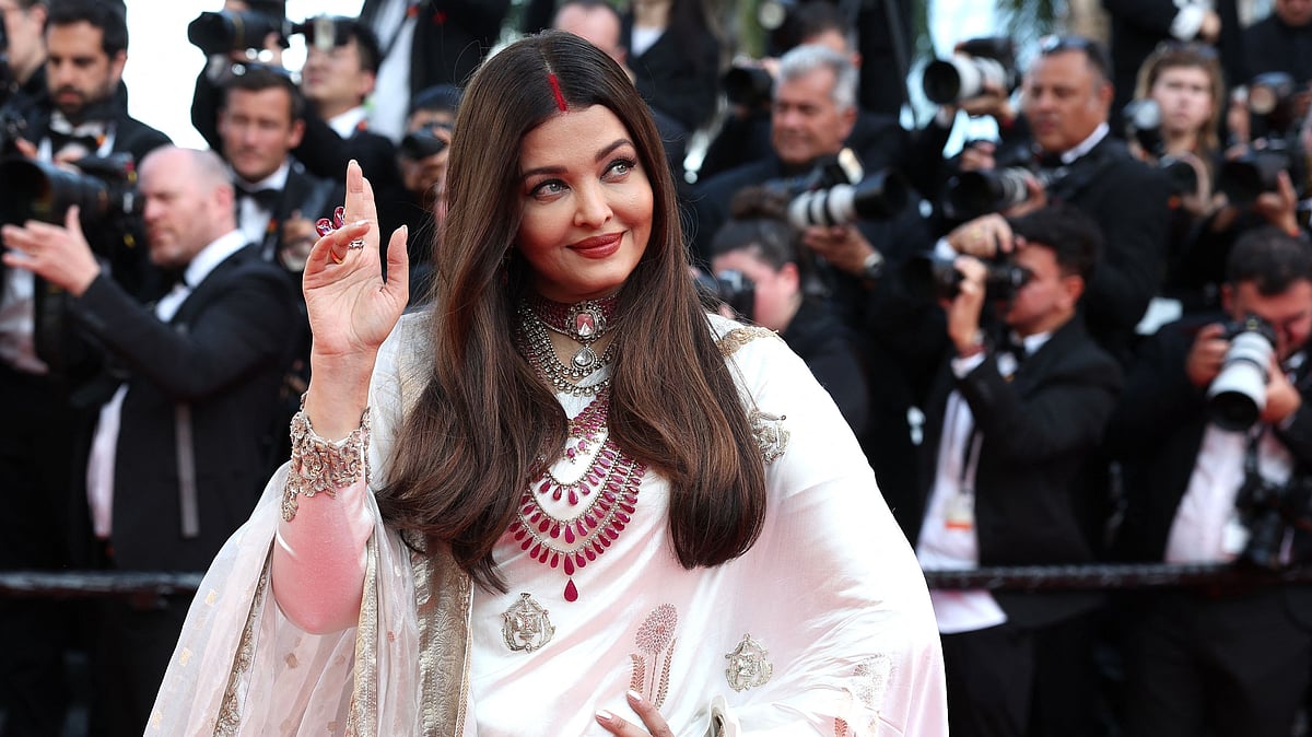 কানে ঐশ্বরিয়া রাই বচ্চন। এএফপি