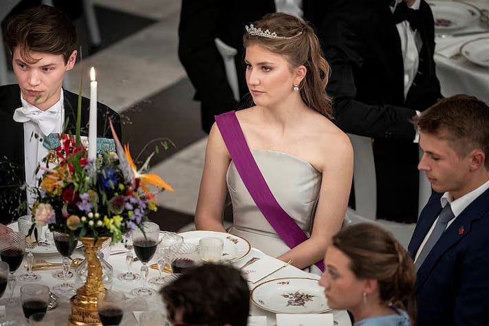 বেলজিয়ামের রাজকুমারী এলিজাবেথ। ডেনমার্কের কোপেনহেগেনে ক্রিশ্চিয়ান্সবার্গ ক্যাসলে প্রিন্স ক্রিশ্চিয়ানের ১৮তম জন্মদিন অনুষ্ঠানে, ১৫ অক্টোবর ২০২৩