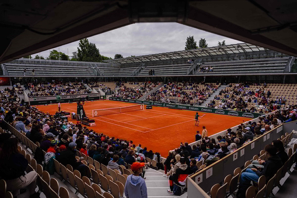 প্যারিসে ফ্রেঞ্চ ওপেনের প্রথম রাউন্ড চলছে