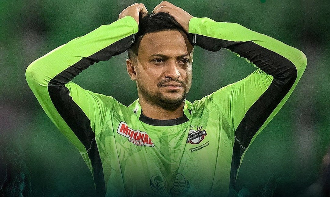 পিএসএলের ফাইনালে লাহোরের একাদশে জায়গা হয়নি সাকিব আল হাসানের