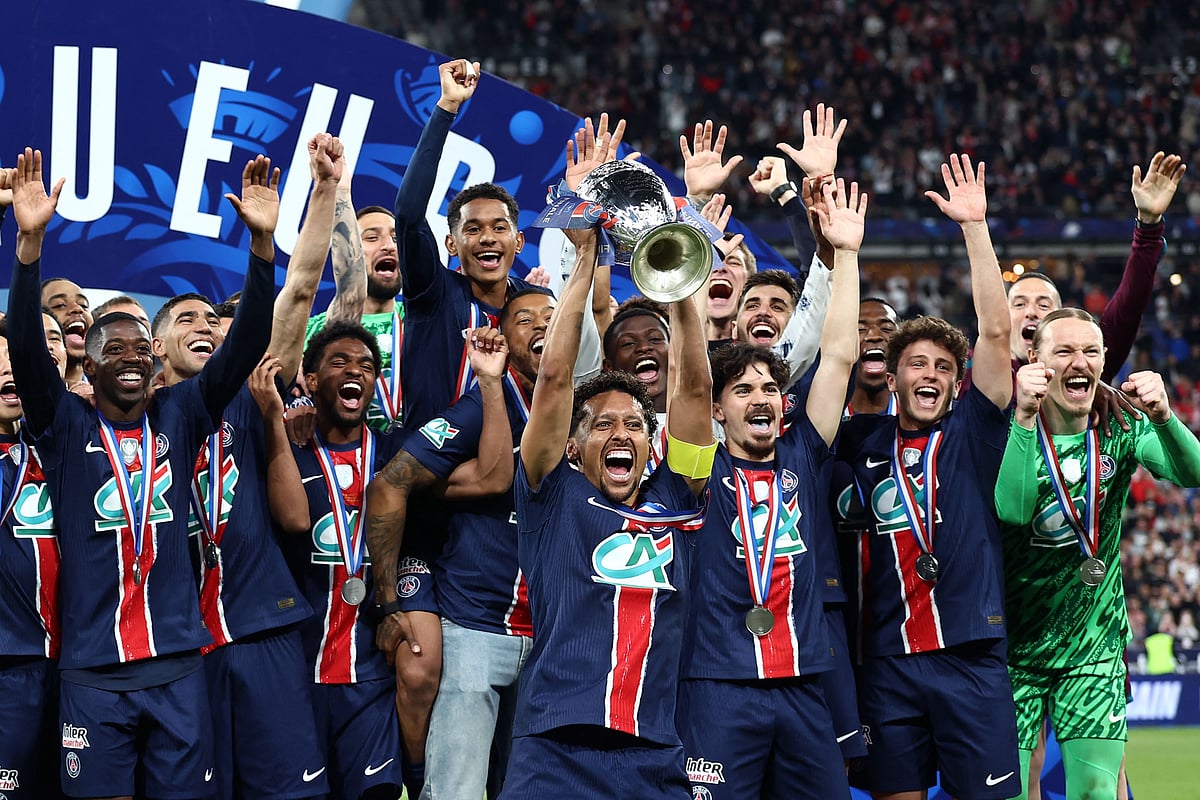 গত শনিবার কুপ দে ফ্রান্স জিতেছে পিএসজি