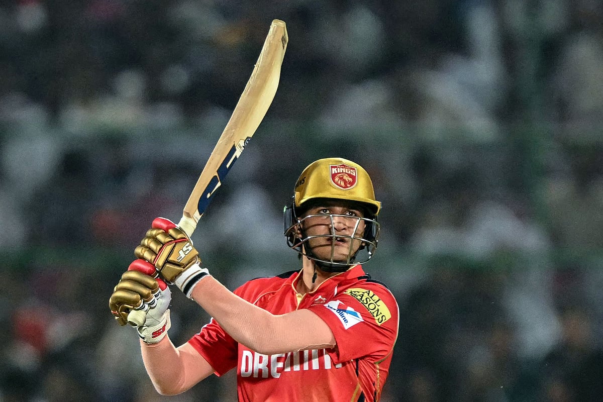 ৩৫ বলে ৬২ রান করার পথে পাঞ্জাব কিংস ওপেনার প্রিয়াংশ আর্য