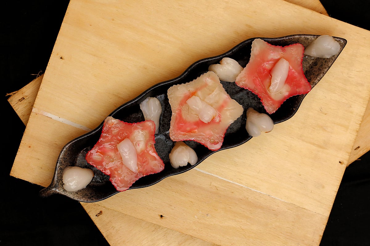 লিচুর জেলো পুডিং