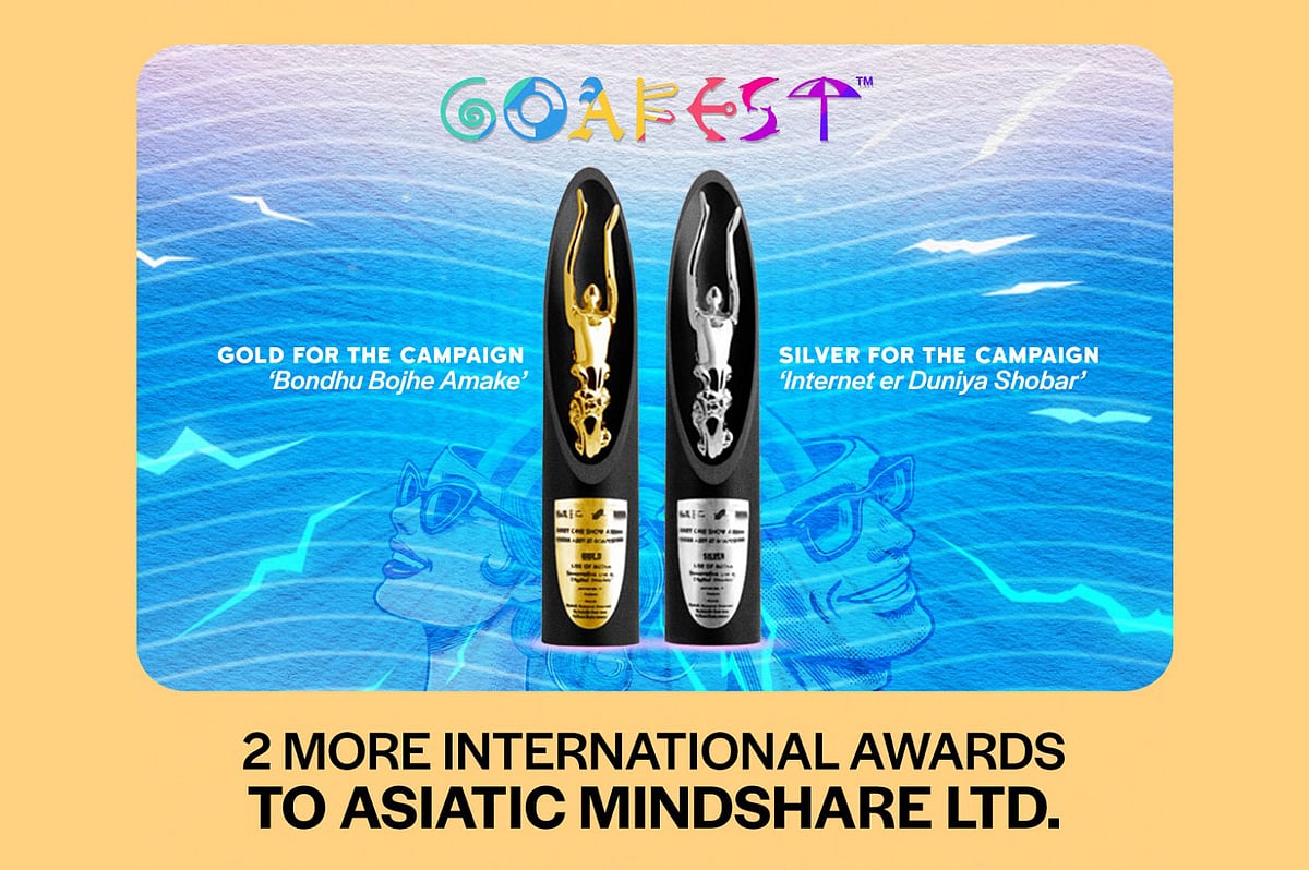 অ্যাবি অ্যাওয়ার্ডসে একটি সিলভার ও একটি গোল্ড অ্যাওয়ার্ড জিতে নিয়েছে এশিয়াটিক মাইন্ডশেয়ার