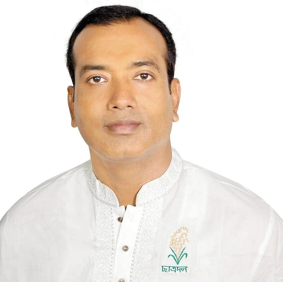 জাতীয়তাবাদী ছাত্রদলের কেন্দ্রীয় সভাপতি রাকিবুল ইসলাম রাকিব