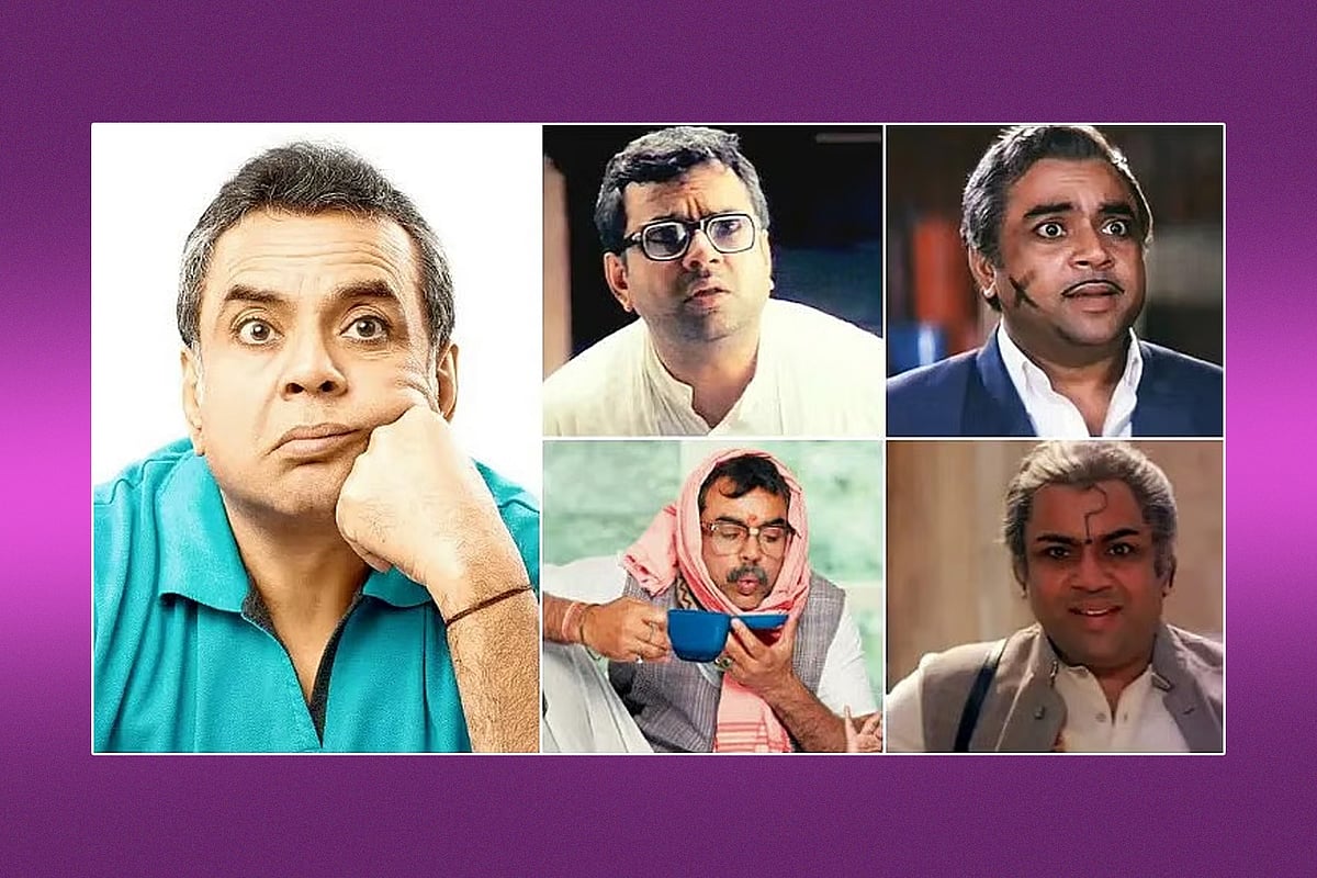 পরেশ রাওয়াল হিন্দি, তামিল, তেলেগু ও গুজরাটি ভাষার ২৪০টির বেশি ছবিতে অভিনয় করেছেন। কোলাজ