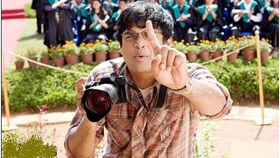 ‘থ্রি ইডিয়টস’ সিনেমায় আর মাধবন। আইএমডিবি থেকে