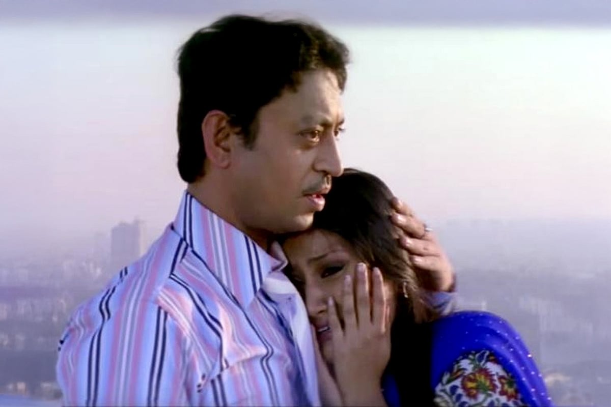 ‘লাইফ ইন আ...মেট্রো’ ছবিতে ইরফান খান ও কঙ্কণা। আইএমডিবি