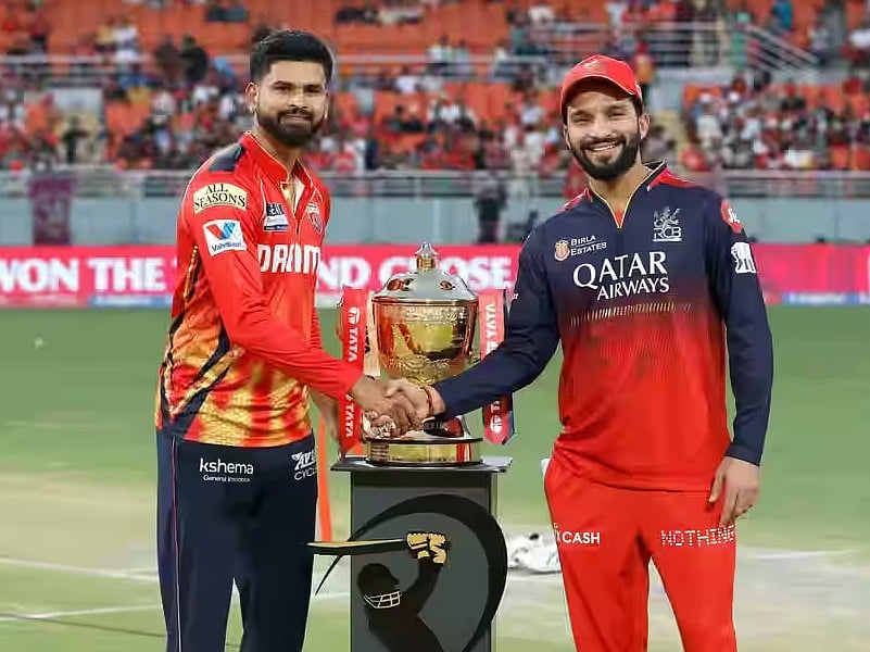 শ্রেয়াস আইয়ার (বাঁয়ে) না রজত পাতিদার, আইপিএল ট্রফিটা এবার কার হাতে উঠবে