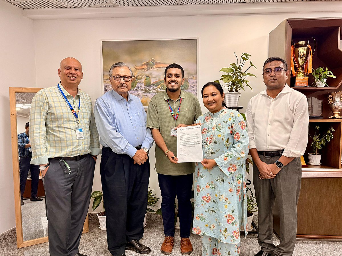 ইরাম আজমাইন মুগ্ধ ‘স্টাডি অব দ্য ইউএস ইনস্টিটিউটস (এসইউএসআই)’ শিক্ষার্থী-বিনিময় প্রোগ্রামের জন্য নির্বাচিত হয়েছেন