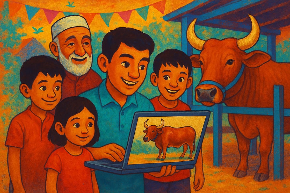 ঝক্কি এড়াতে অনলাইনেই কোরবানির পশু কিনছেন অনেক ক্রেতা