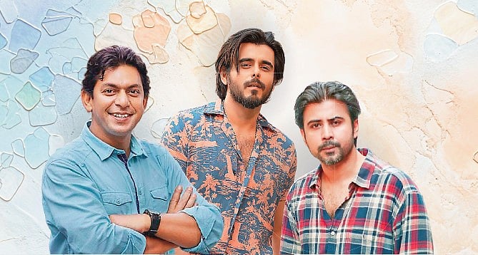 চঞ্চল চৌধুরী, আফরান নিশো ও সিয়াম আহমেদ