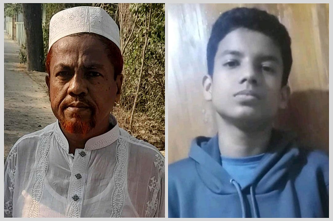 পটিয়ায় পুকুরের ডুবে মারা যাওয়া চাচা নাছির উদ্দীন চৌধুরী ও ভাতিজা আরিয়ান চৌধুরী