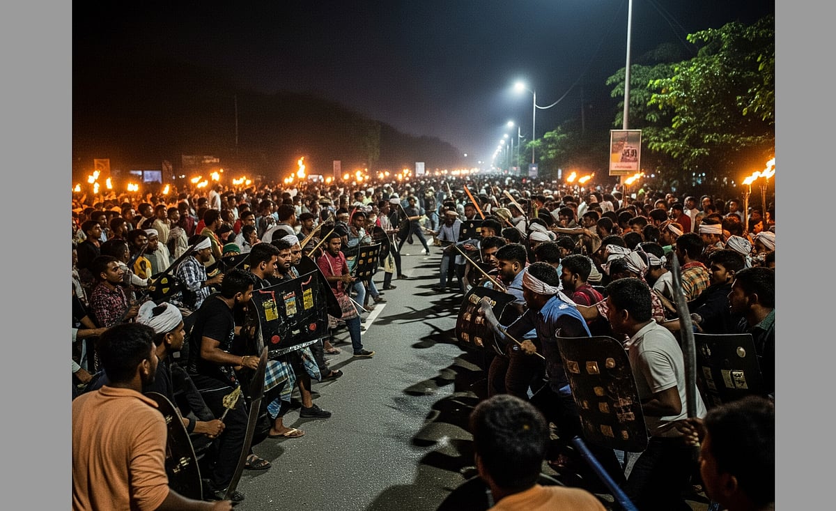 সংঘর্ষের প্রতীকী ছবি