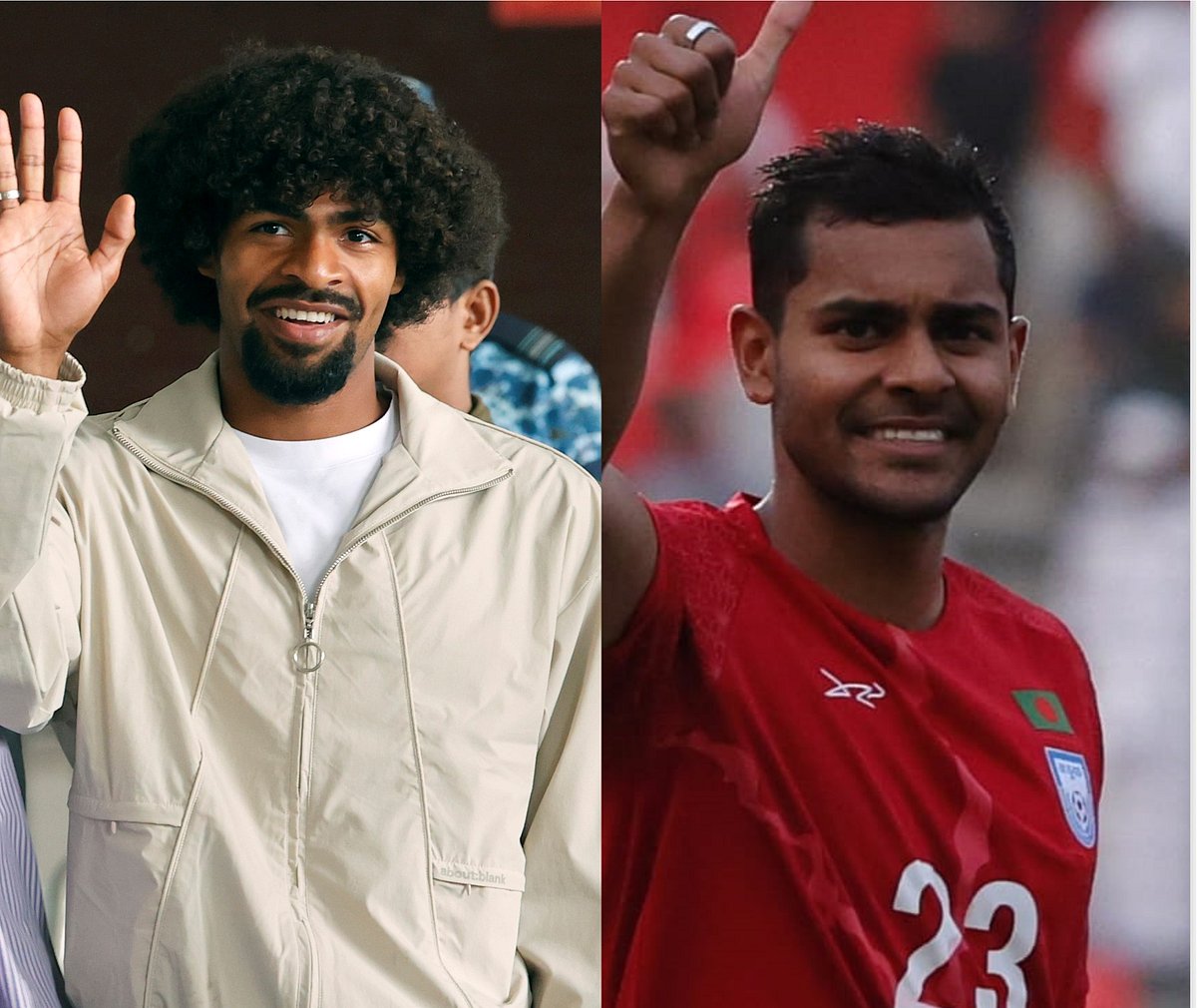 একই ফ্লাইটে ঢাকা ছেড়েছেন হামজা চৌধুরী ও শমিত সোম।