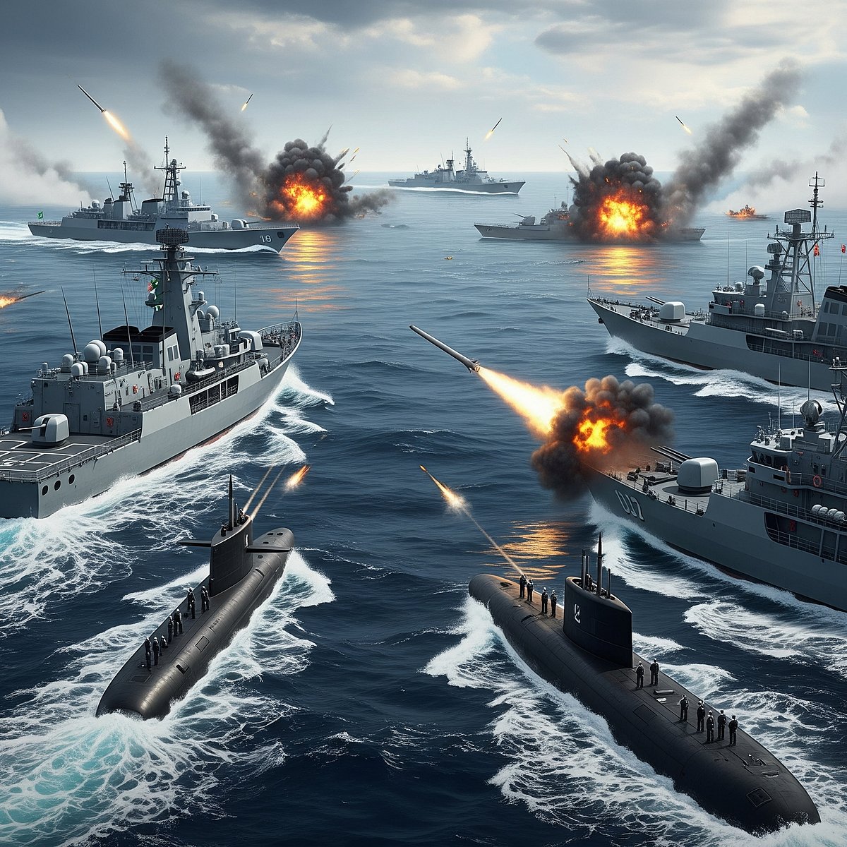 ভারত ও পাকিস্তানের মধ্যে যদি আবার সংঘর্ষ হয়, তাহলে নৌবাহিনীর সরাসরি অংশগ্রহণের সম্ভাবনা বেশি।