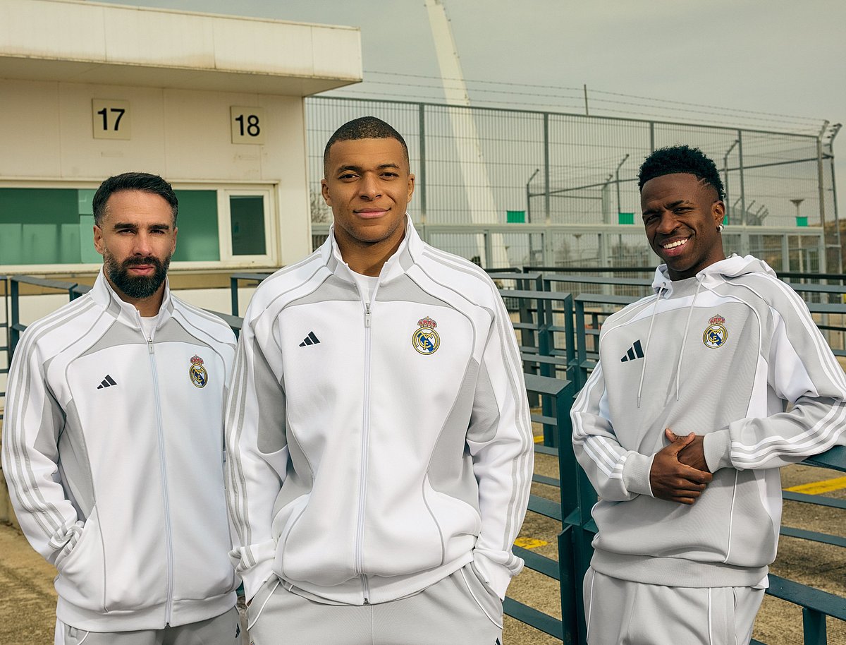 দানি কারভাহাল, কিলিয়ান এমবাপ্পে ও ভিনিসিয়ুস জুনিয়র।