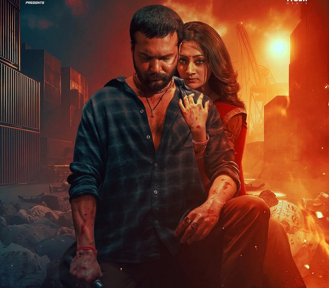 ‘টগর’ সিনেমার পোস্টারে আদর আজাদ ও পূজা চেরী