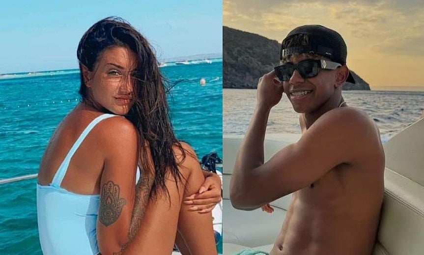 লামিনে ইয়ামাল (ডানে) ও ফাতি ভাজকেজ