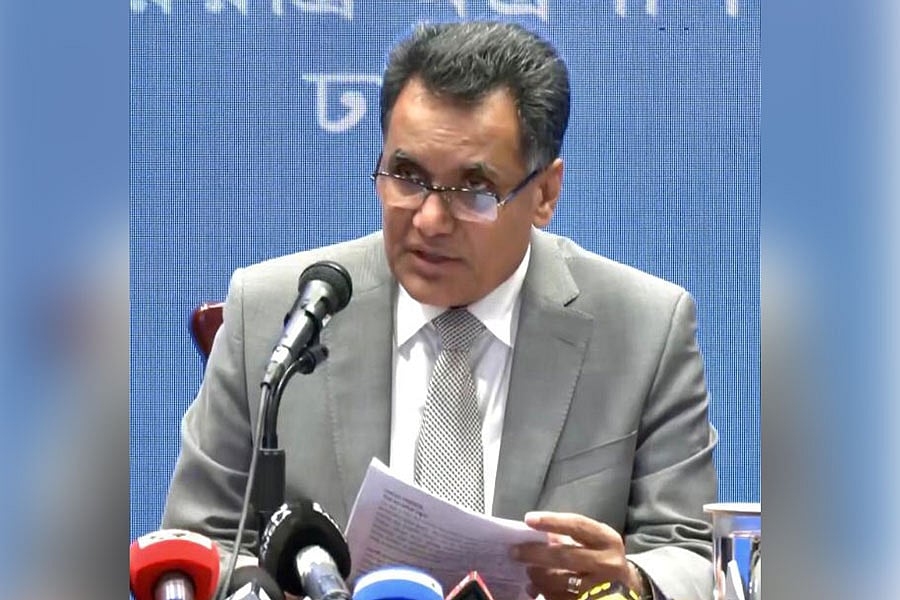 ভারপ্রাপ্ত পররাষ্ট্রসচিব রুহুল আলম সিদ্দিকী আজ মঙ্গলবার বিকেলে পররাষ্ট্র মন্ত্রণালয়ে সংবাদ সম্মেলনে কথা বলেন