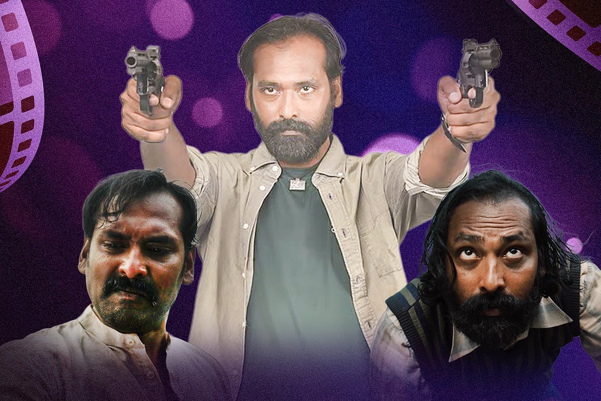 ‘রঙিলা কিতাব’, ‘ফেউ’ ও ‘গুলমোহর’–এ মোস্তাফিজুর নূর ইমরান। কোলাজ