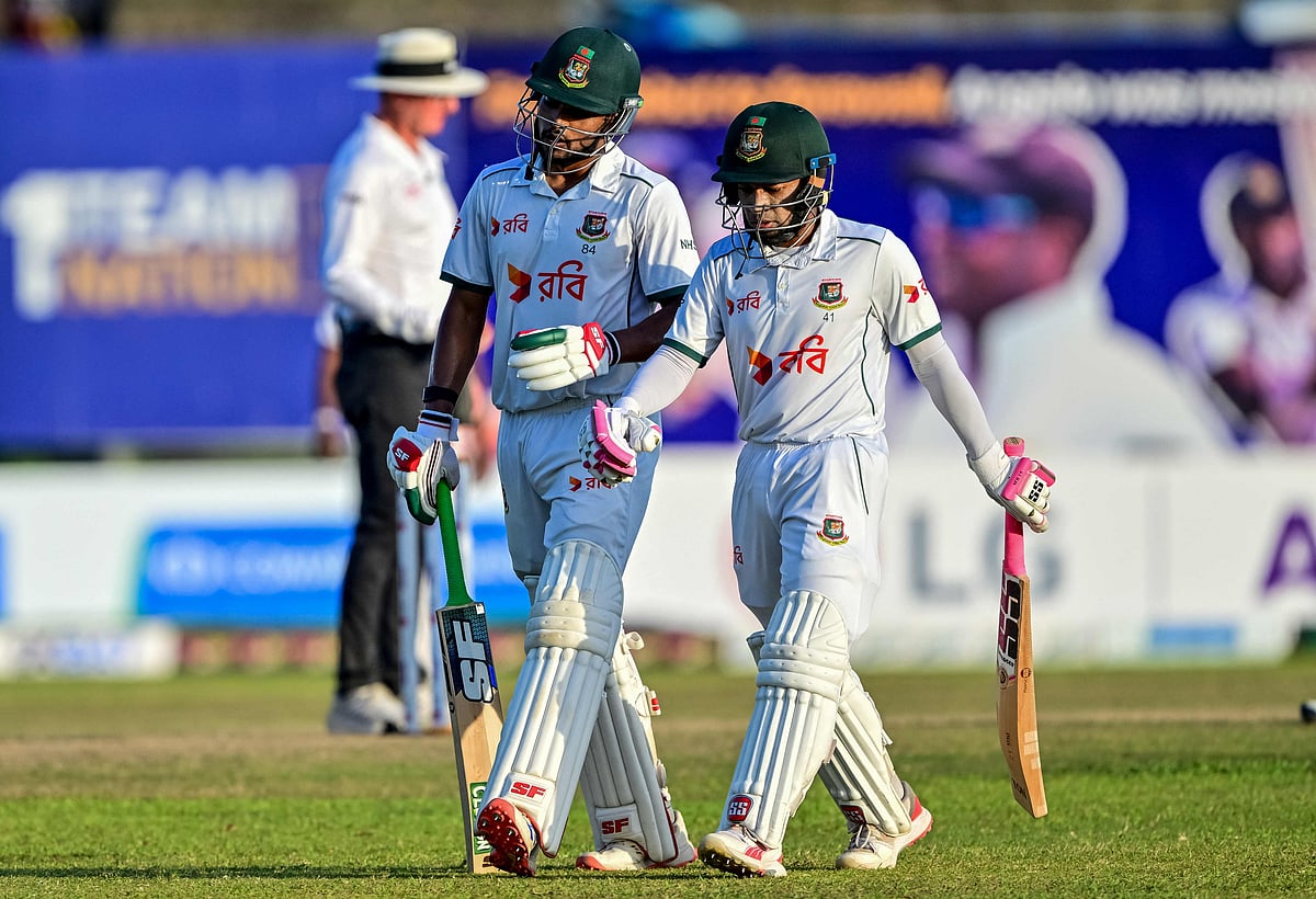 গল টেস্টে আজ শেষ দিন