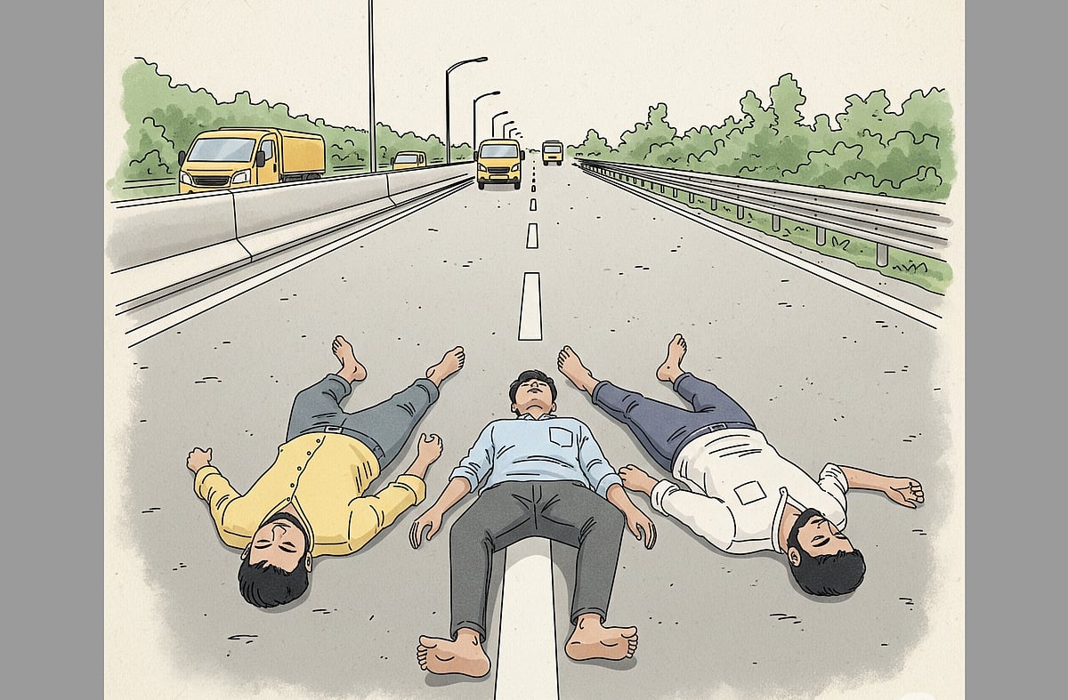 সড়ক দুর্ঘটনার প্রতীকী ছবি