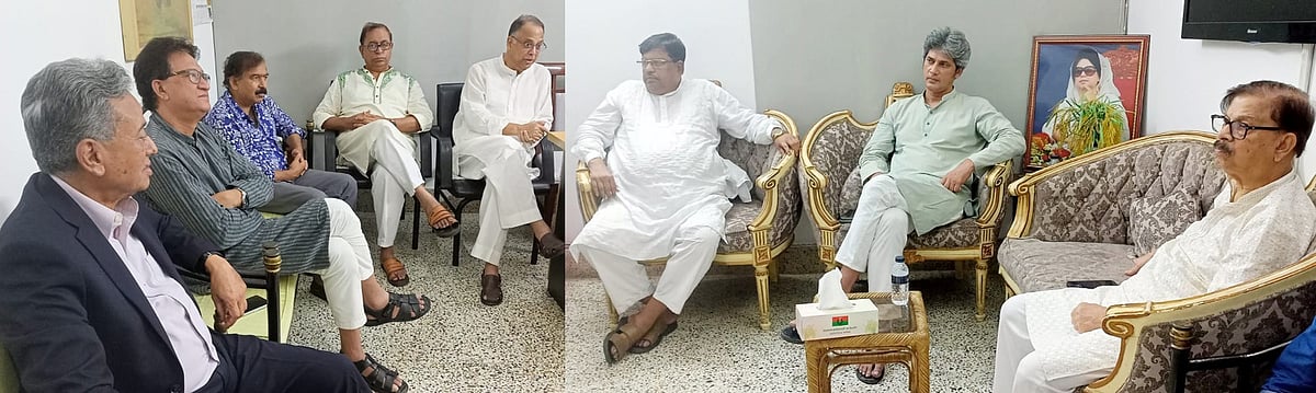 গণতন্ত্র মঞ্চের সঙ্গে বিএনপির লিয়াজোঁ কমিটির বৈঠক। রোববার গুলশানে বিএনপির চেয়ারপারসনের কার্যালয়ে