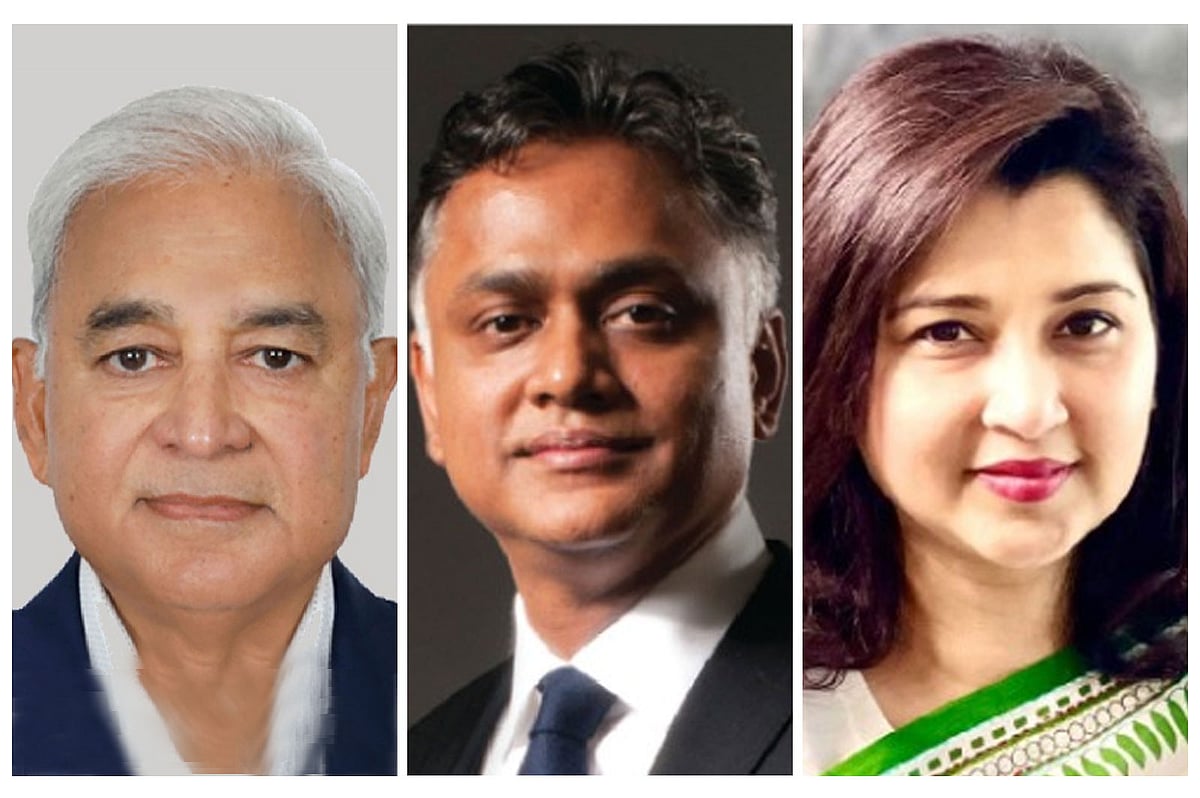 তপন চৌধুরী, নাসিম মঞ্জুর ও জারিন মাহমুদ