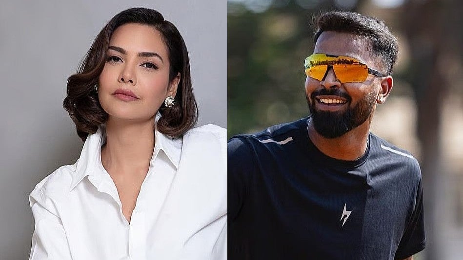 বলিউড অভিনেত্রী এশা গুপ্তা ও ভারতের তারকা অলরাউন্ডার হার্দিক পান্ডিয়া