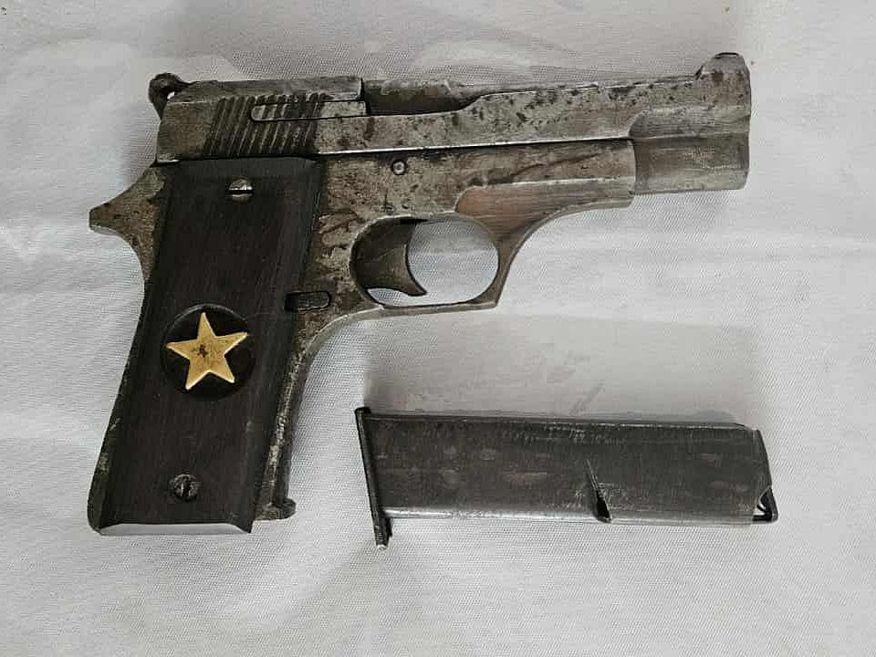 উদ্ধার করা আগ্নেয়াস্ত্র