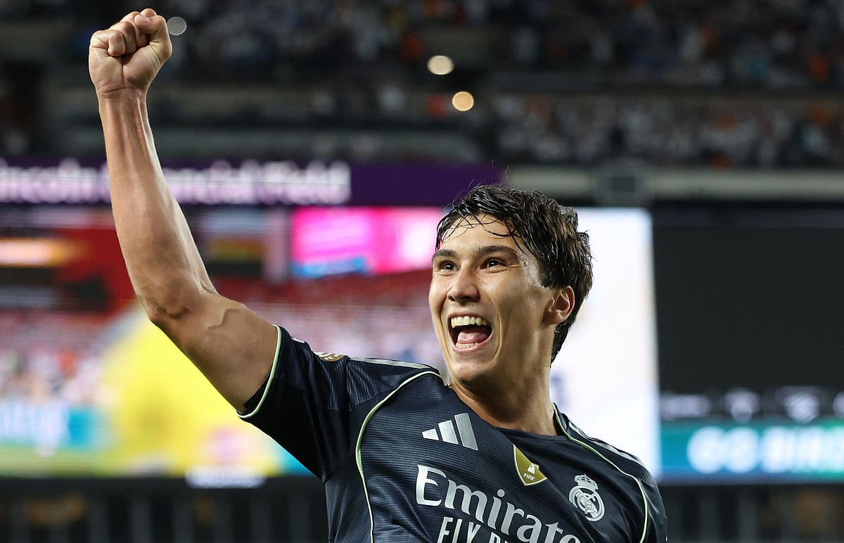 গনসালো গার্সিয়ার গোল উদ্‌যাপন