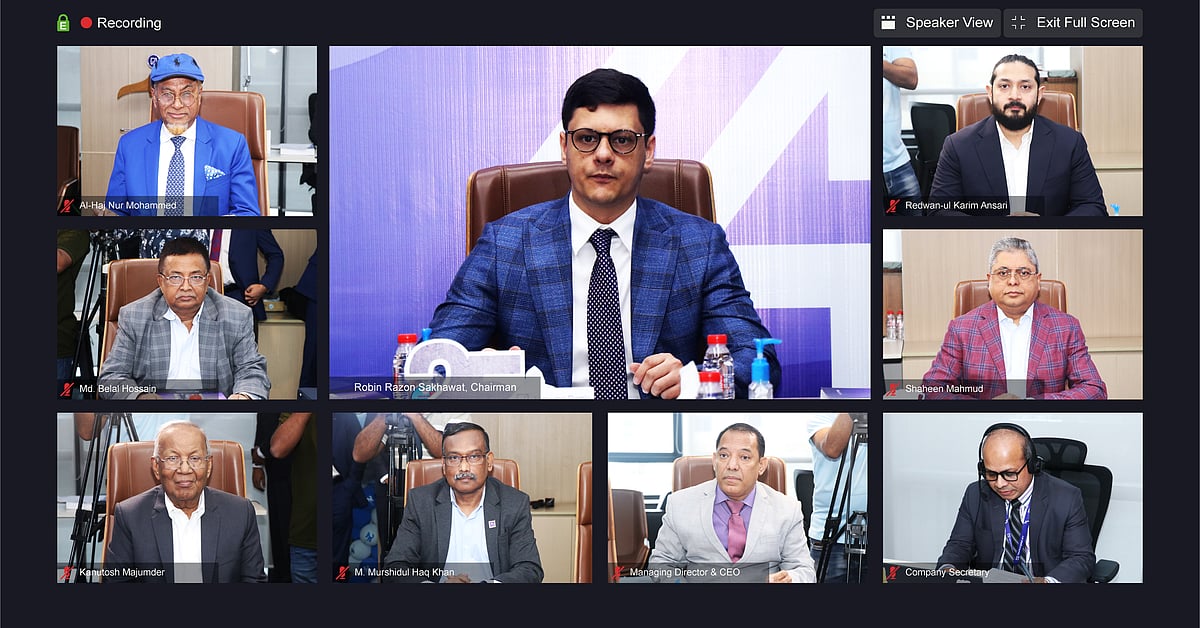 সম্প্রতি যমুনা ব্যাংকের ২৪তম বার্ষিক সাধারণ সভা (এজিএম) প্রধান কার্যালয়ে ভার্চ্যুয়াল তথা ডিজিটাল প্ল্যাটফর্মে অনুষ্ঠিত হয়। ব্যাংকের চেয়ারম্যান রবিন রাজন সাখাওয়াতের সভাপতিত্বে অনুষ্ঠিত এ সভায় ব্যবস্থাপনা পরিচালক (এমডি) ও প্রধান নির্বাহী কর্মকর্তা (সিইও) মির্জা ইলিয়াস উদ্দীন আহম্মদসহ পরিচালক ও স্বতন্ত্র পরিচালকেরা অংশ নেন