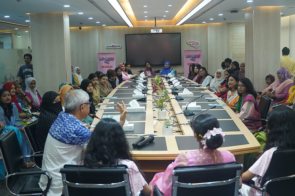 কিশোর আলো ও এসিআই সুপার ড্রাইয়ের আয়োজনে অনুষ্ঠিত হয় মা-মেয়ের গল্প