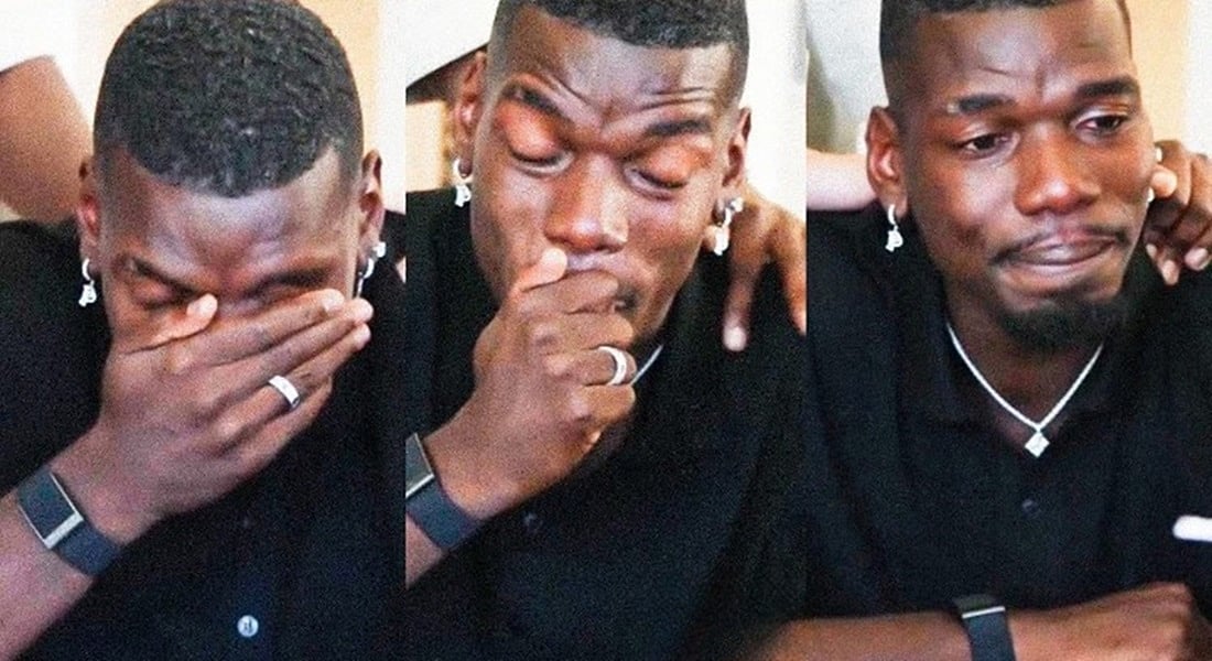 চুক্তি সইয়ের সময় পল পগবা এভাবেই কান্নায় ভেঙে পড়েন